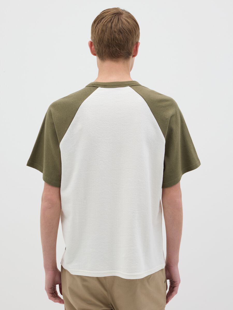 T-shirt in two-tone cotton_2