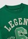Green crew-neck T-shirt in pure organic cotton_3