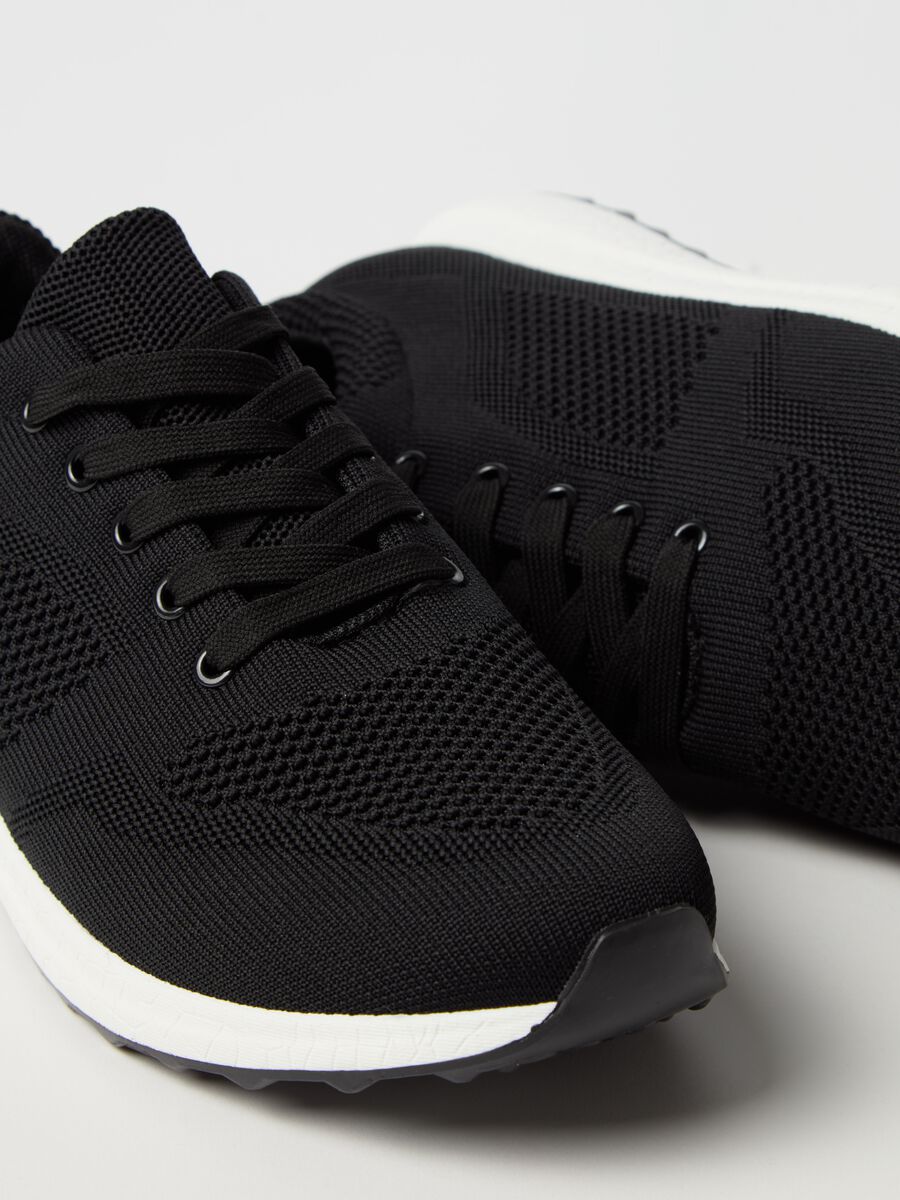 Openwork sneakers with laces_2