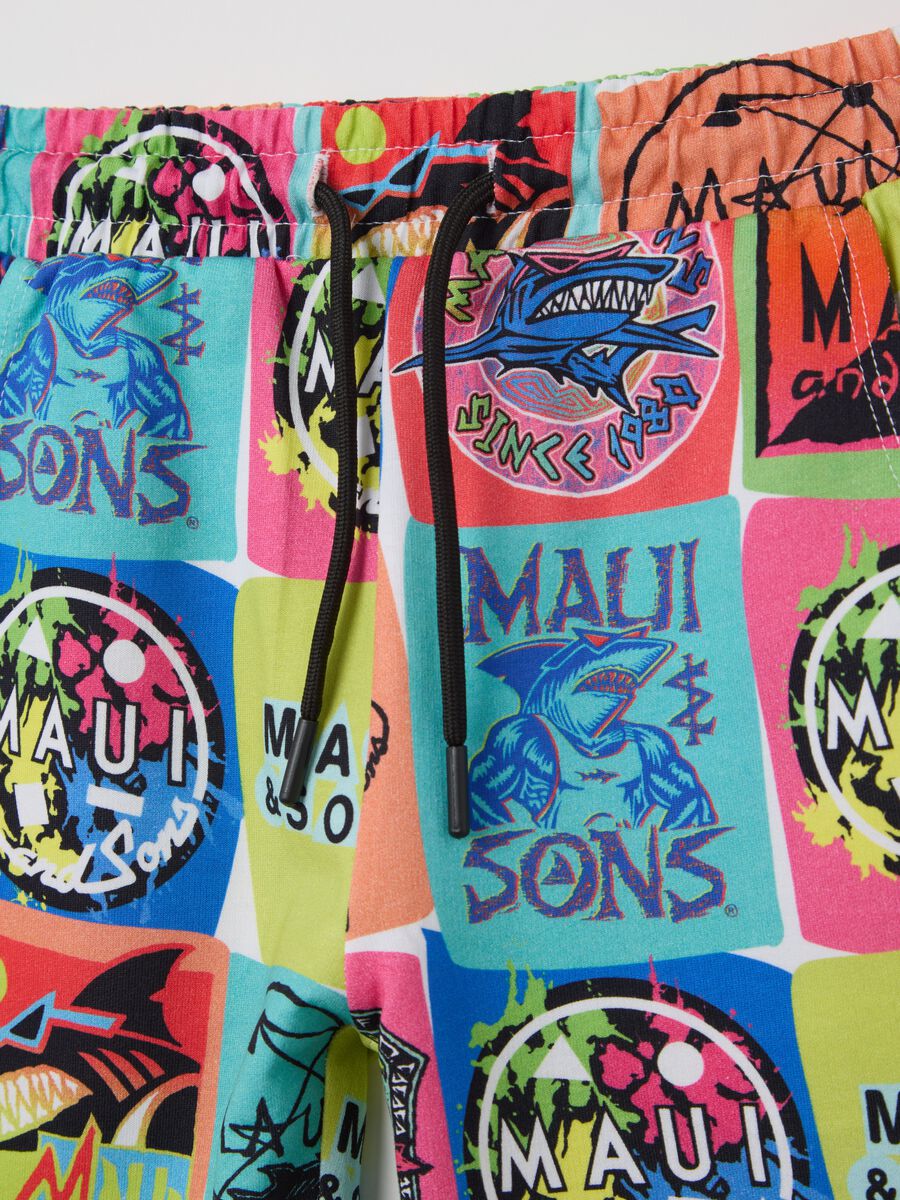 Maui and Sons multicoloured shorts in cotton_2