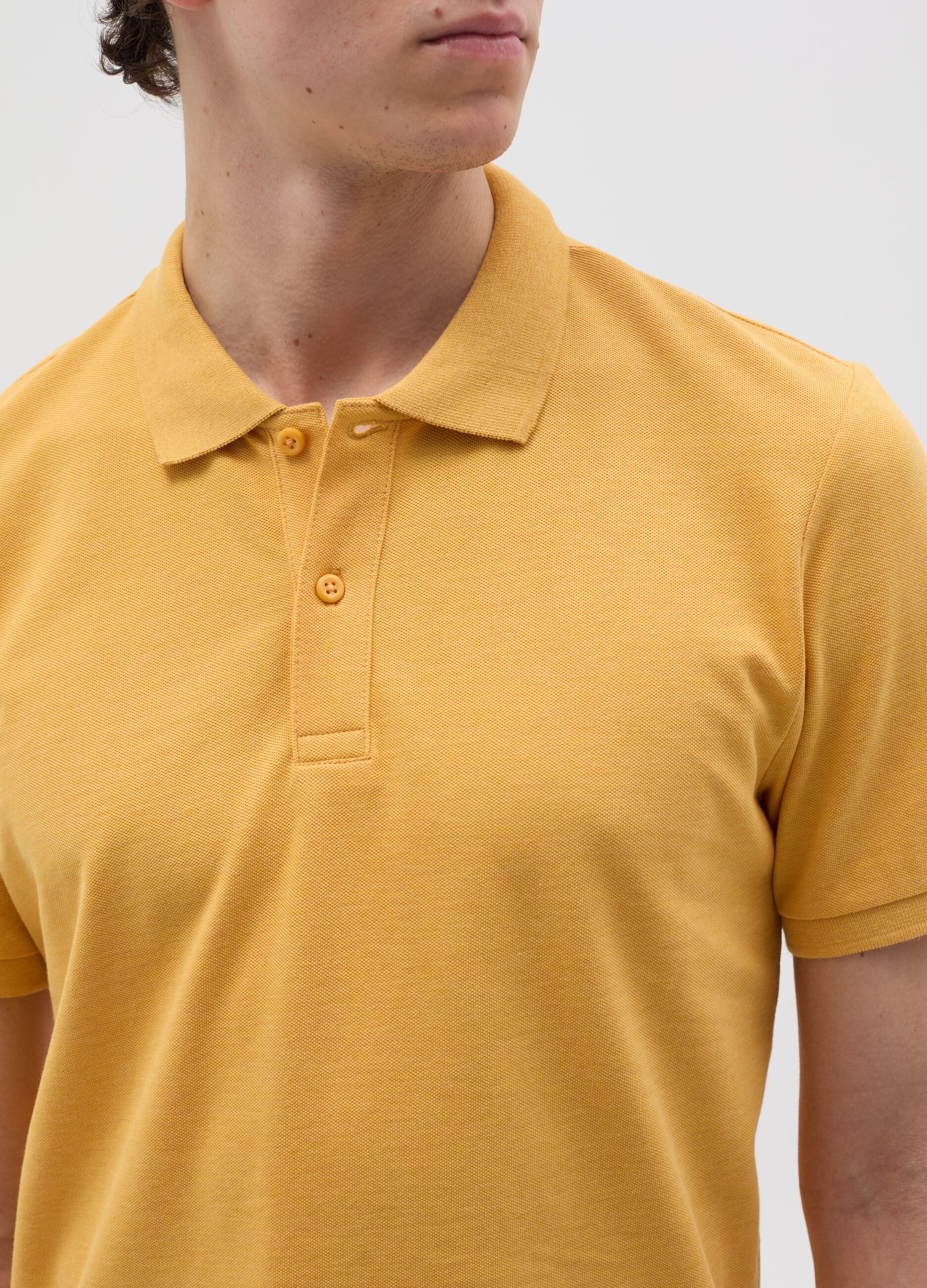 Regular-fit polo shirt in cotton