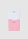 Girls' multicolour pure cotton regular fit t-shirt twin pack_3
