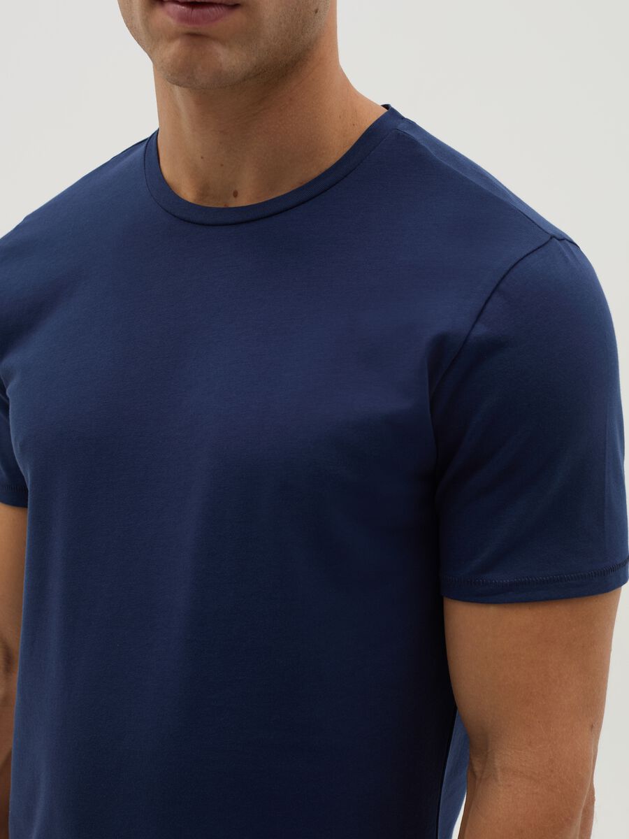 Slim-fit T-shirt in organic cotton_3
