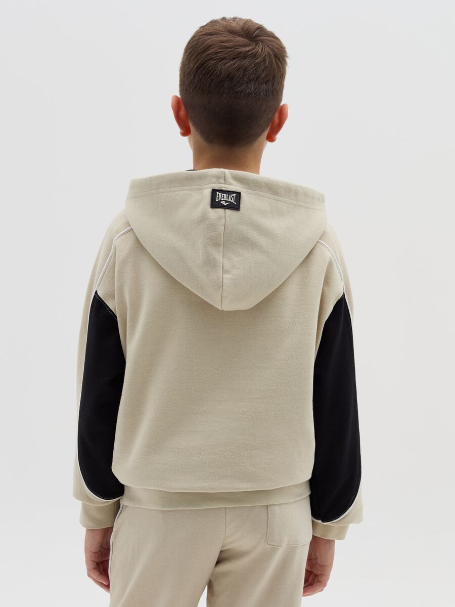 Sweatshirt with hood and logo print_2