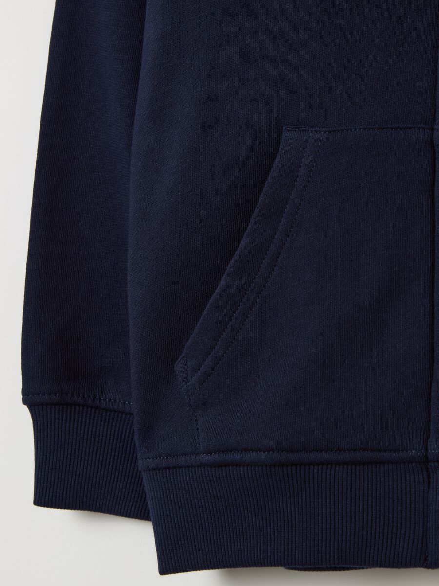 French terry full-zip hoodie_3