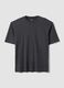 Grey pure cotton short-sleeve T-shirt in a relaxed fit_4