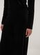 Black wide-leg trousers in stretch fabric_2