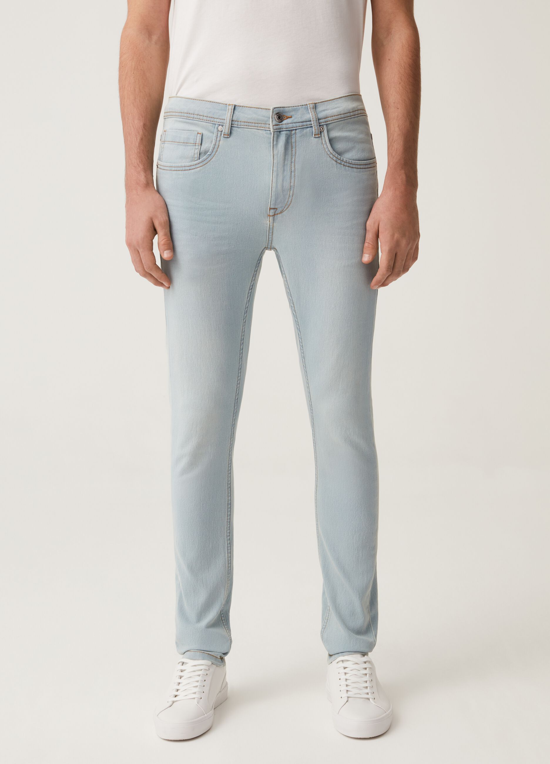 Jeans uomo super best sale skinny