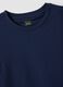 Blue pure cotton short-sleeve T-shirt, regular fit_5