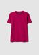 Pink regular-fit crew-neck T-shirt in pure Supima cotton_4