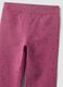 Girls&rsquo; purple flared stretch-cotton trousers with star print_2
