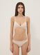 Reggiseno a triangolo beige con imbottitura rimovibile in tessuto elasticizzato_1