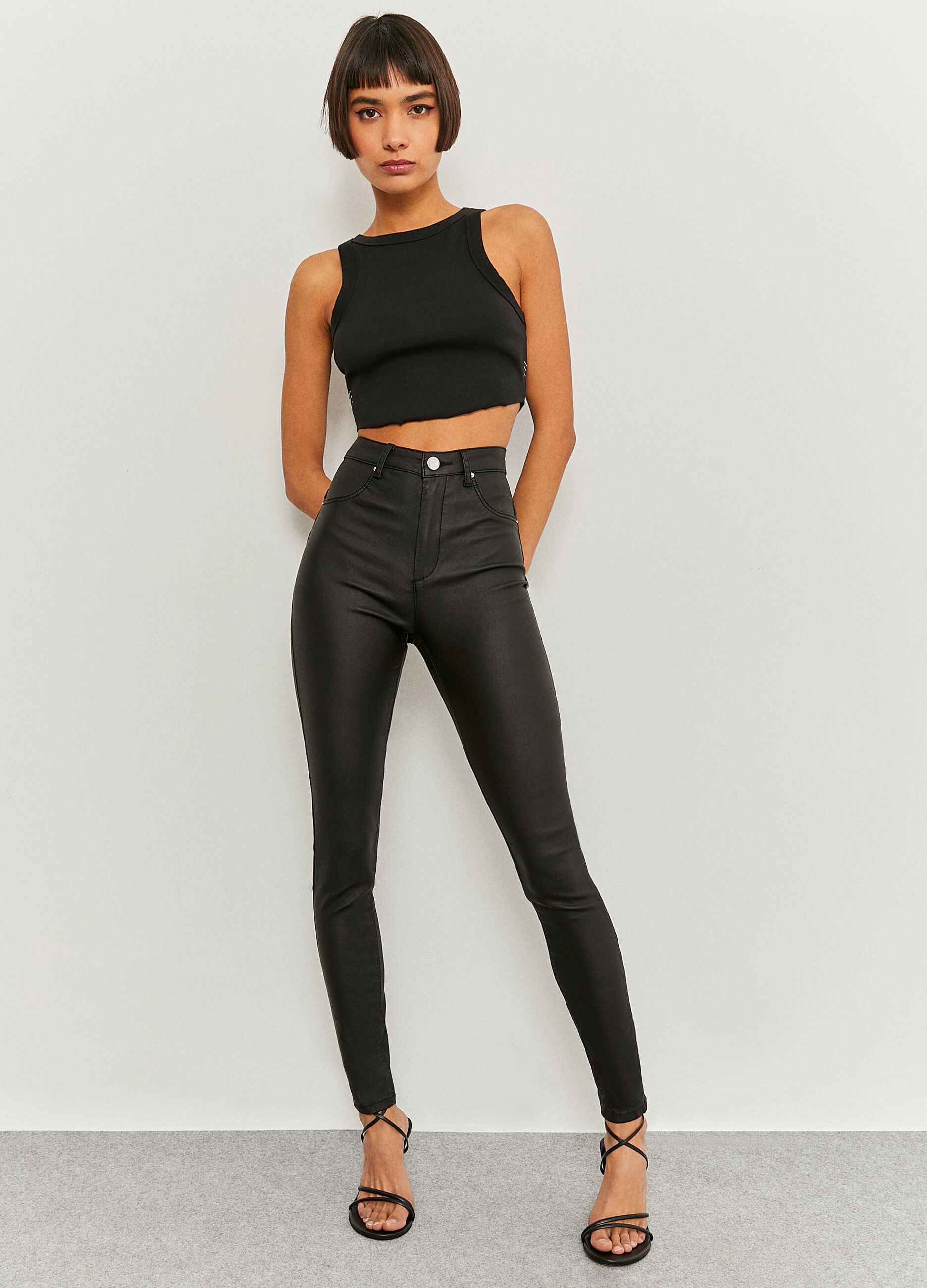 Pantaloni skinny clearance fit
