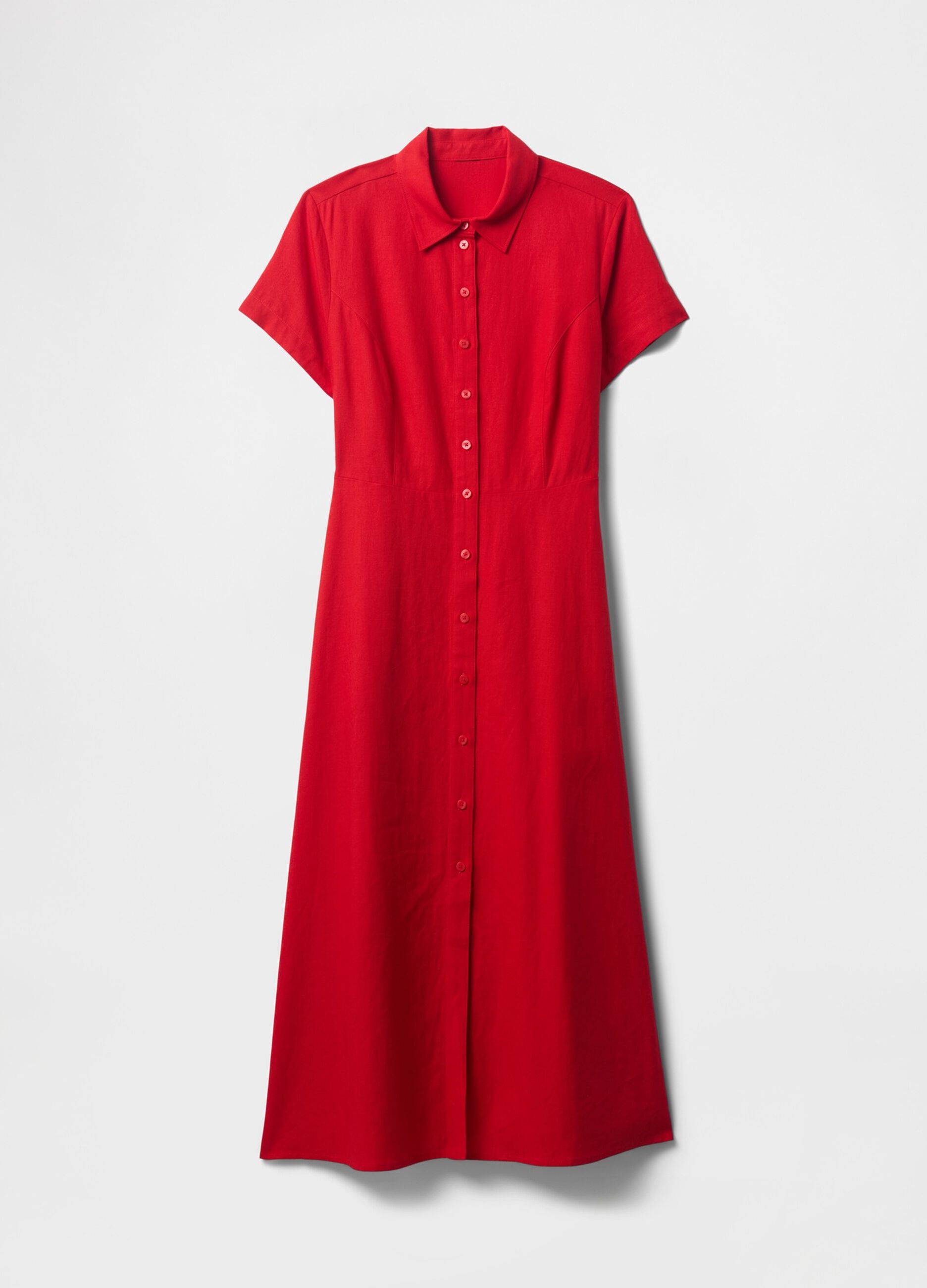Abito rosso lungo Gap