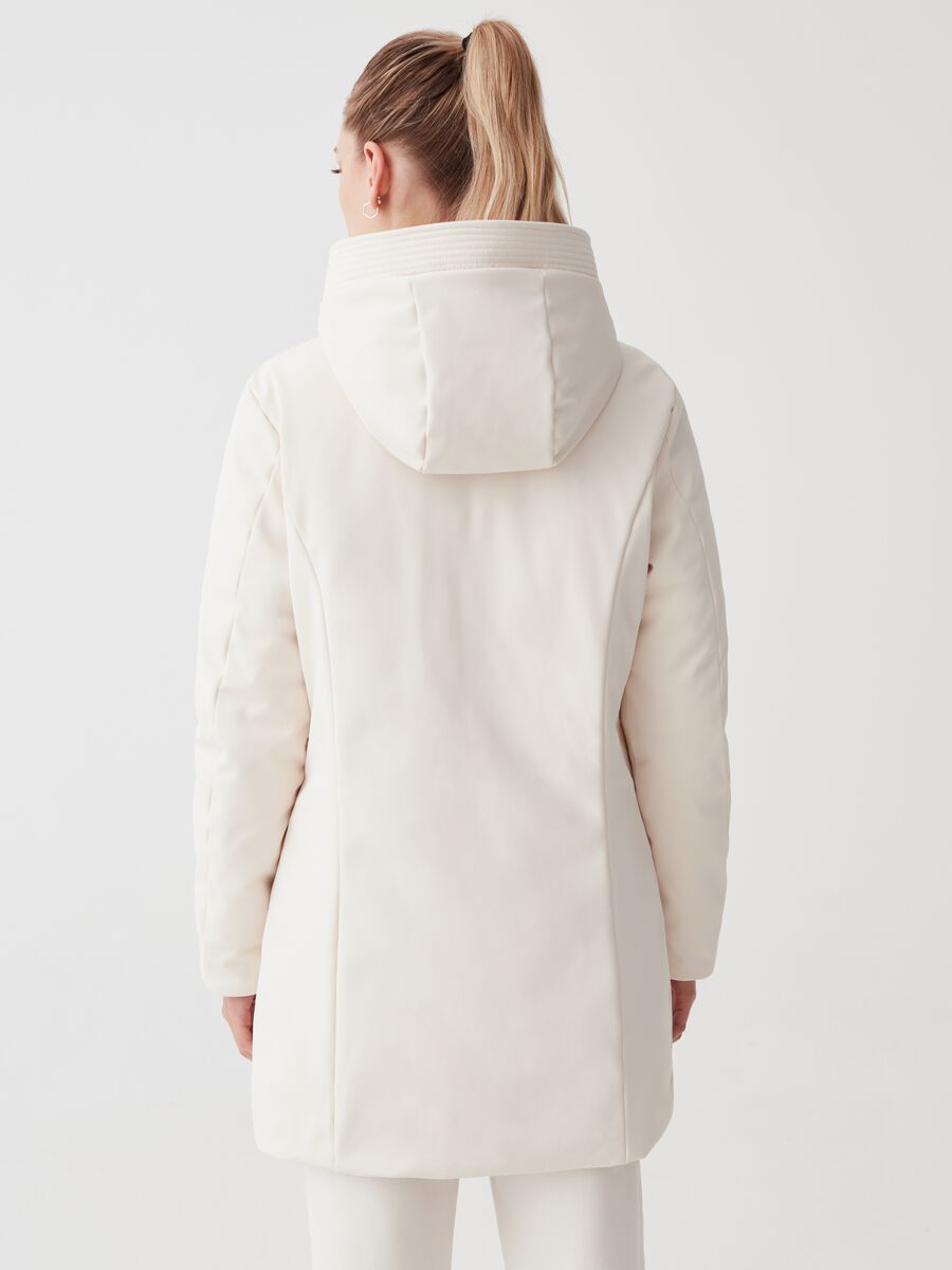 LESS IS BETTER Parka imbottito con cappuccio_2