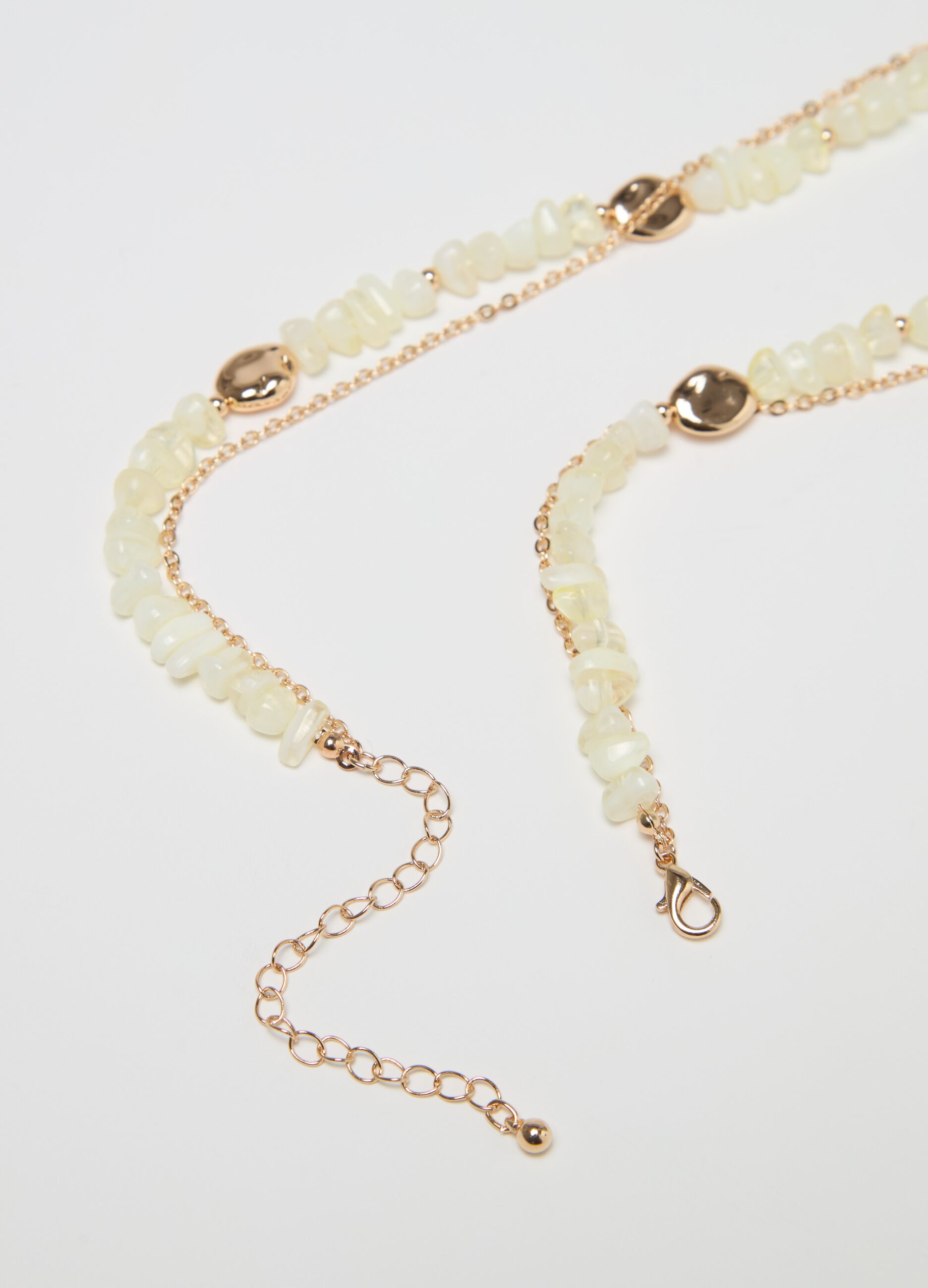Necklace with shells and starfish