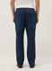 Blue Regular Fit Stretch Denim Cotton Jeans_2