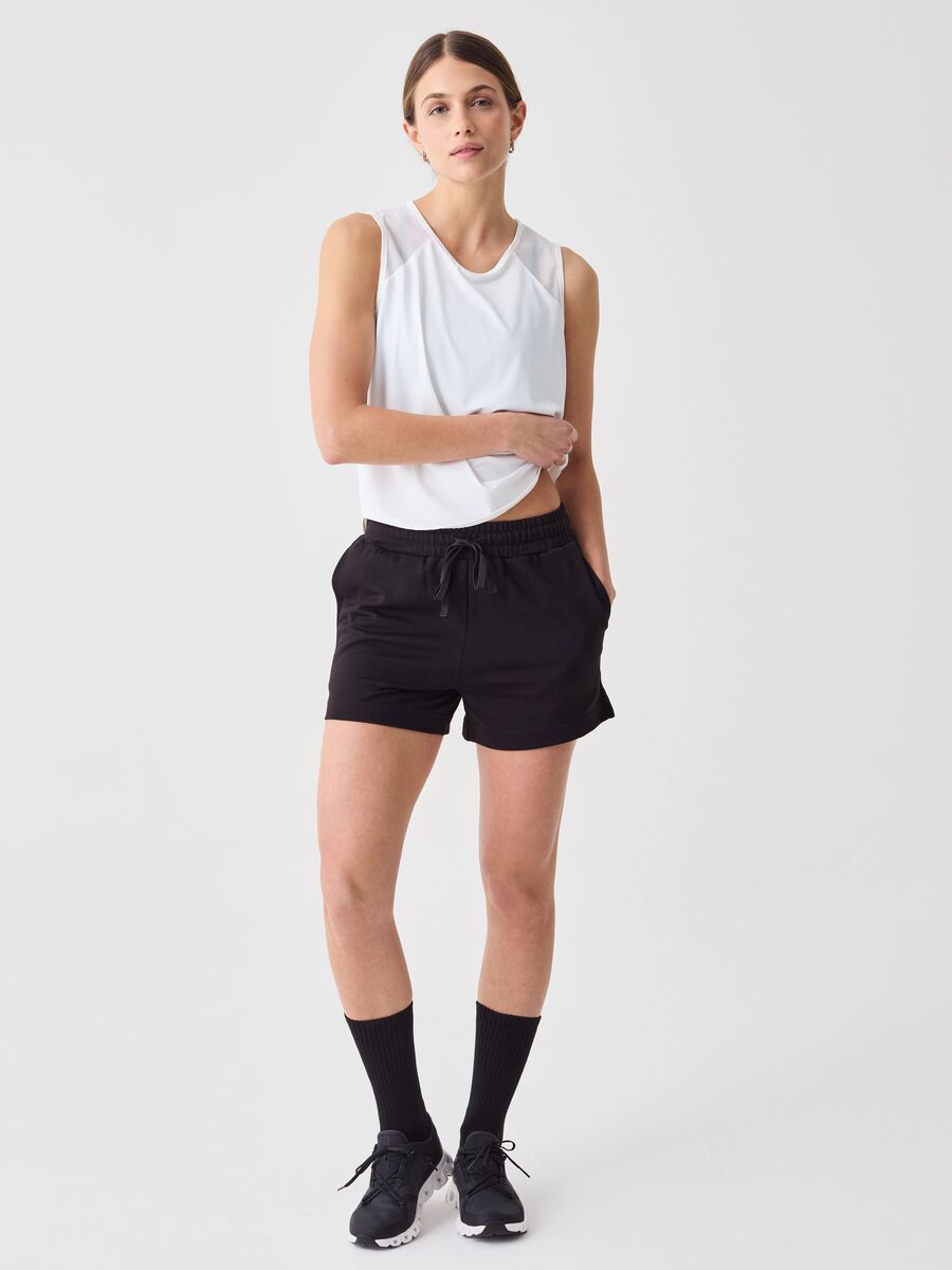 ALTAVIA STUDIO tank top with mesh inserts_1
