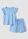 Light blue organic cotton pyjamas_0