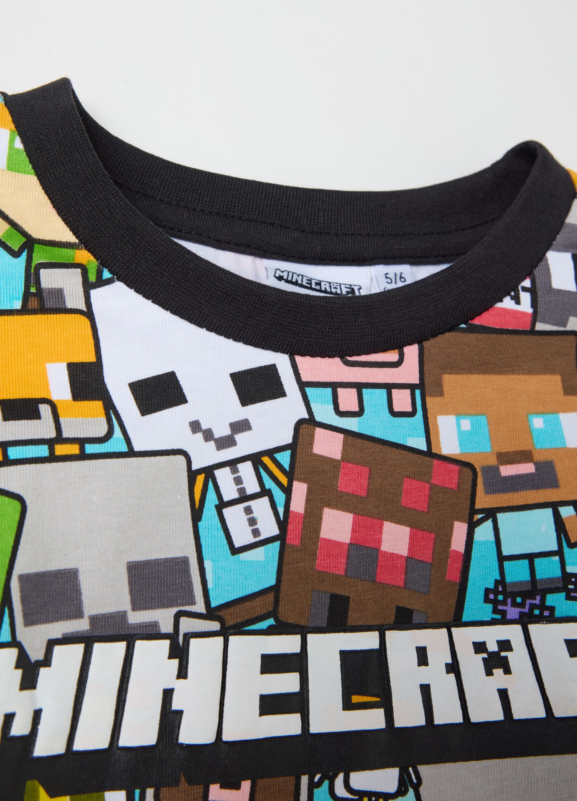 Maglietta minecraft bambino ovs hot sale