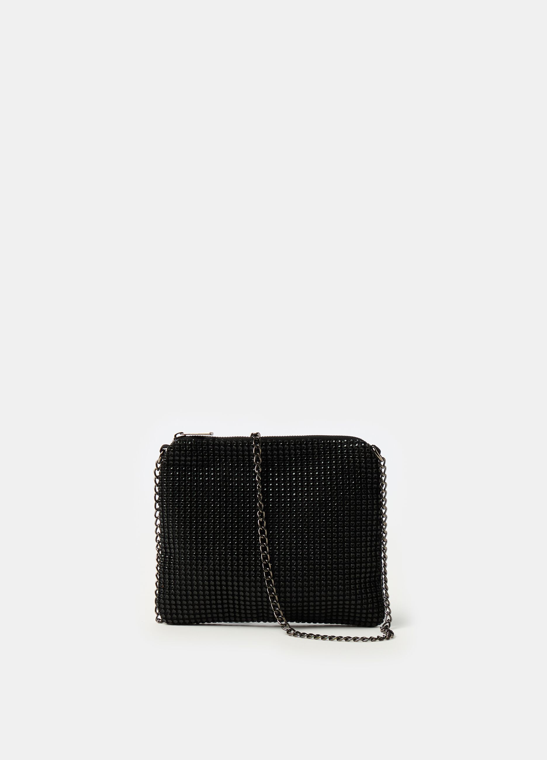 Diamanté clutch