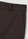 Pantaloni The Iconic Pants marroni fit  slim in misto cotone_5