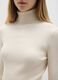 Beige turtleneck in viscose blend_3