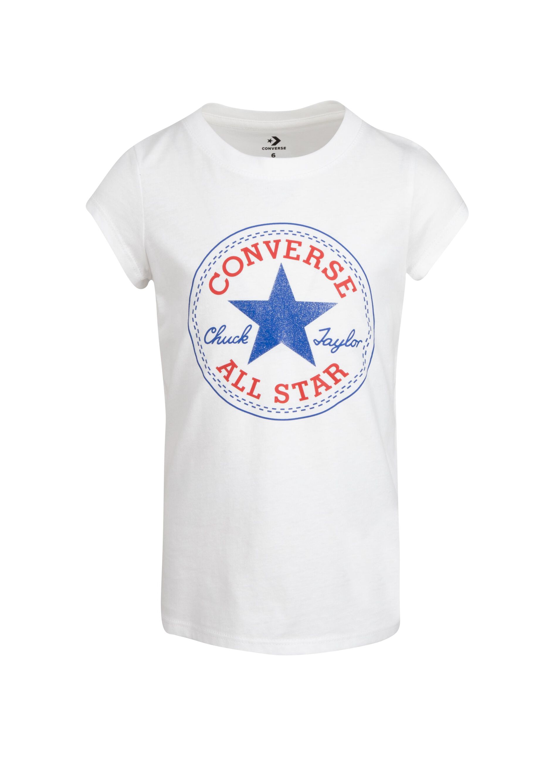 Slim-fit T-shirt with Chuck Patch logo glitter print