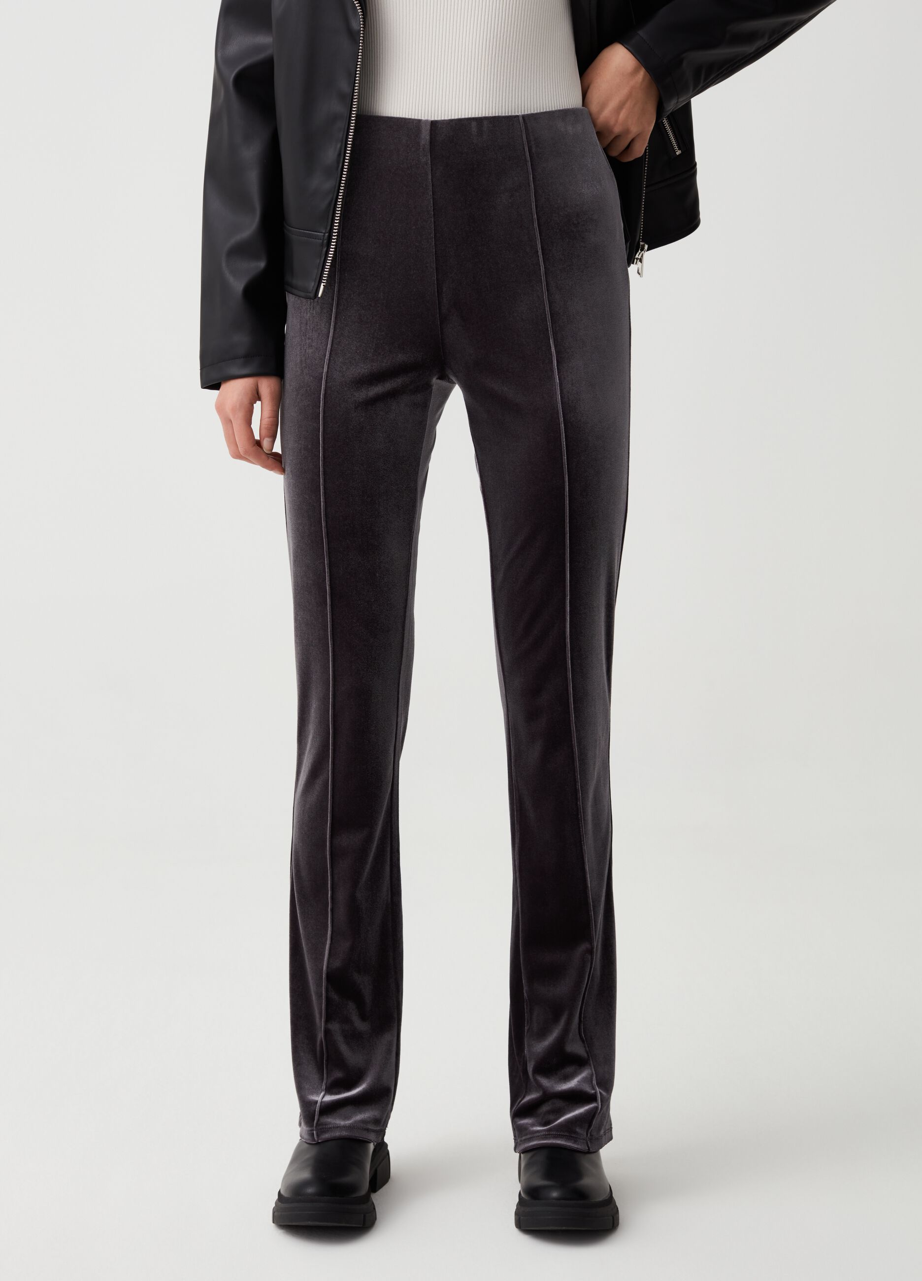 Pantaloni a zampa 2019 clearance
