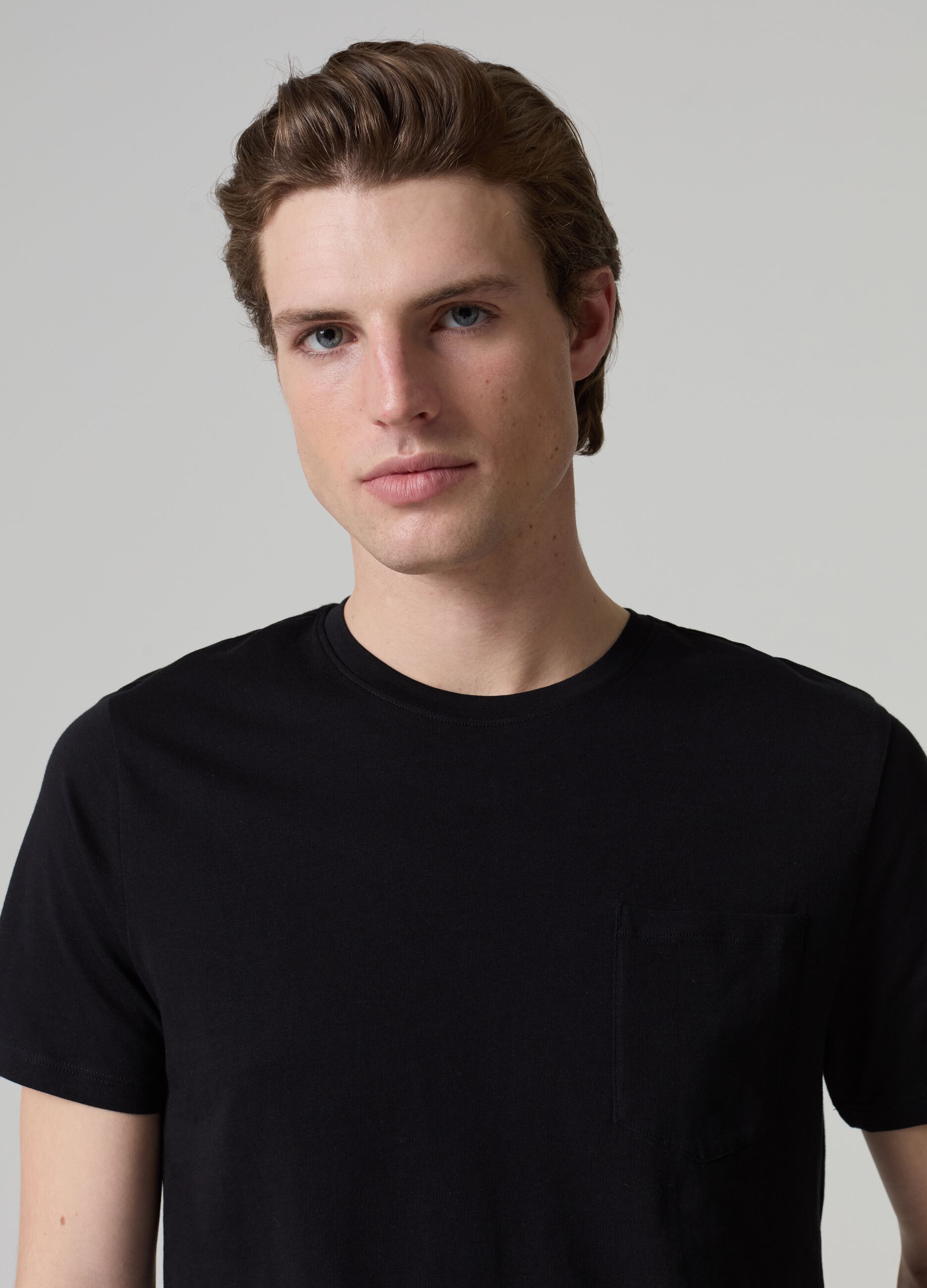 T-shirt in cotone Supima con tasca