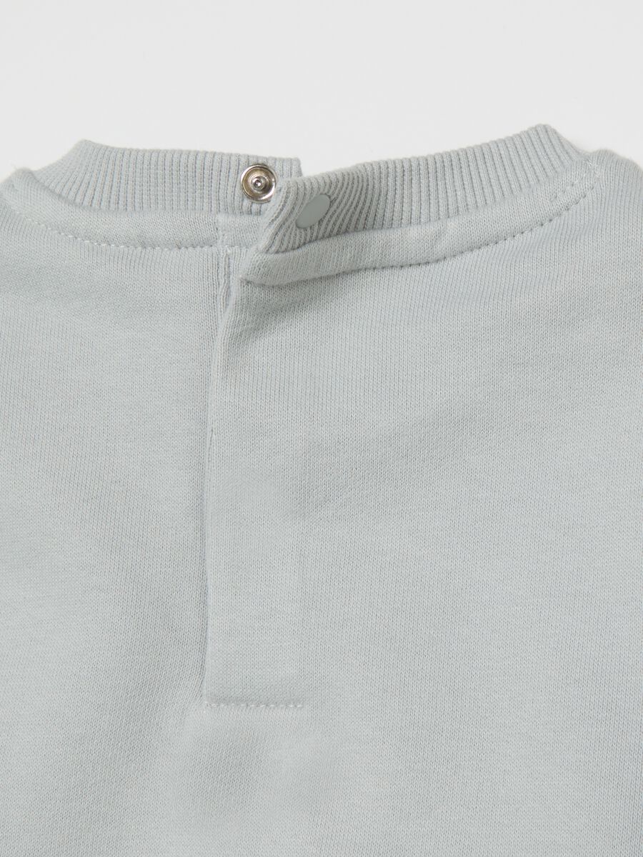 Set felpa pantalone multicolor da bimbo in puro cotone regular fit_2