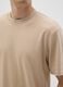 Beige Pure Cotton Relaxed Fit T-Shirt_3