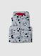 Regular fit multicolour fabric children's gilet_0