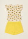 IANA stretch cotton rib jogging set_1