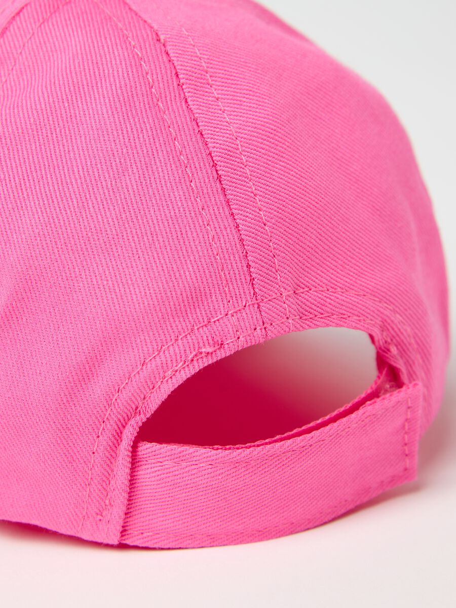 Pink baseball cap with Minnie Mouse embroidery_2