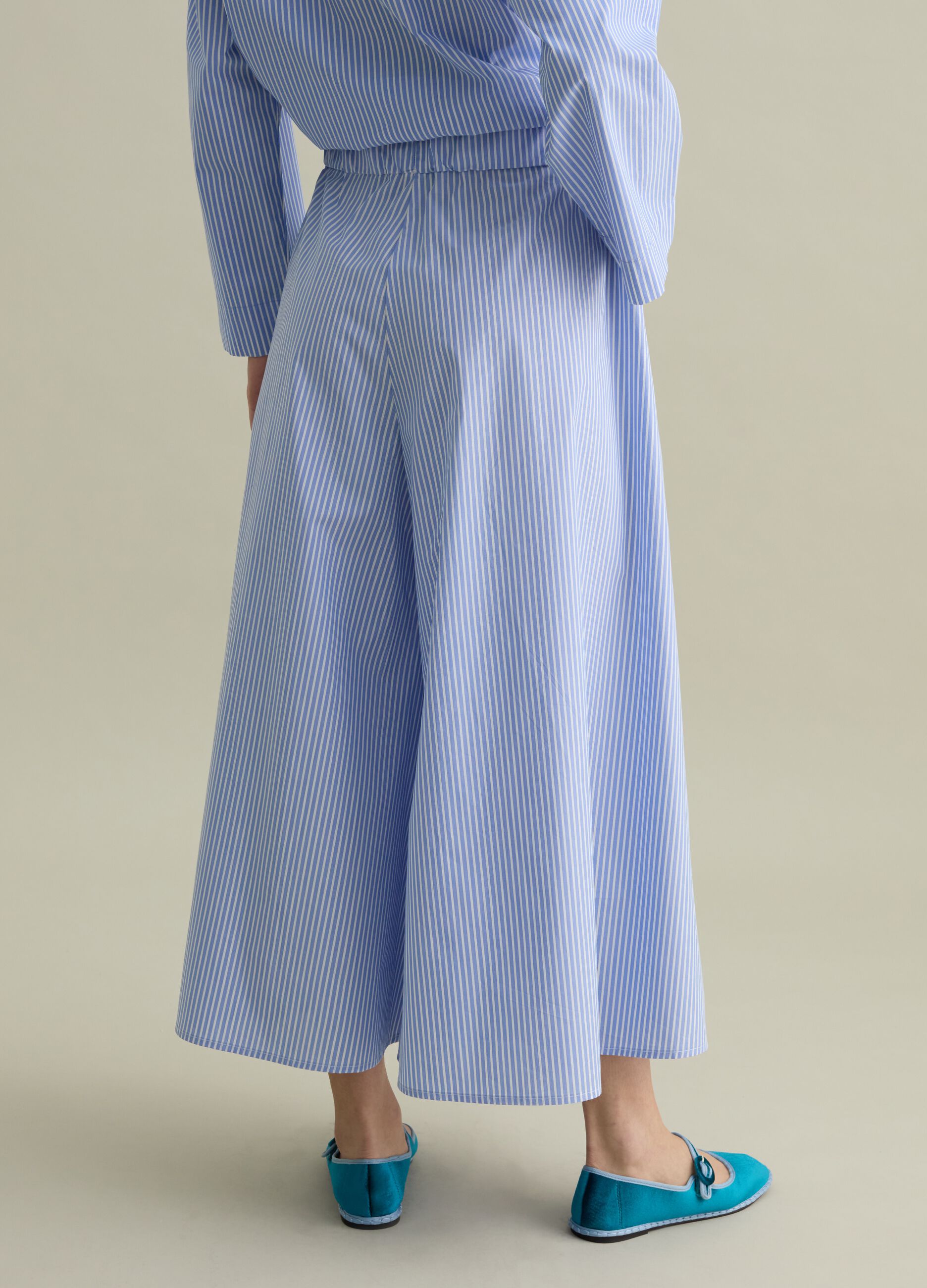 Gonna pantalone in cotone