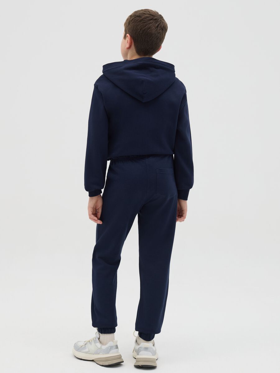 Cotton joggers with drawstring_3