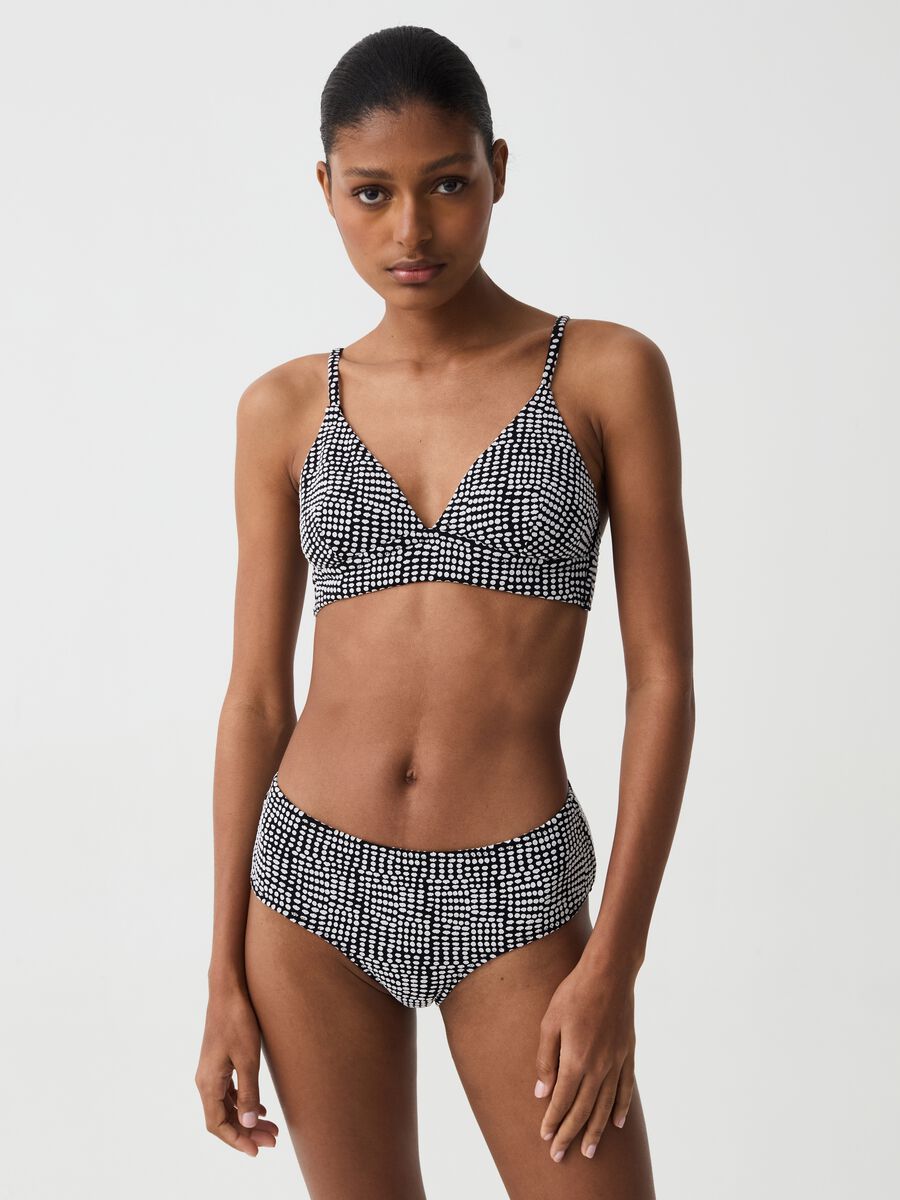 Top bikini bralette con stampa_2