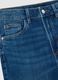 Wide Leg Stretch Blue Denim Jeans_5
