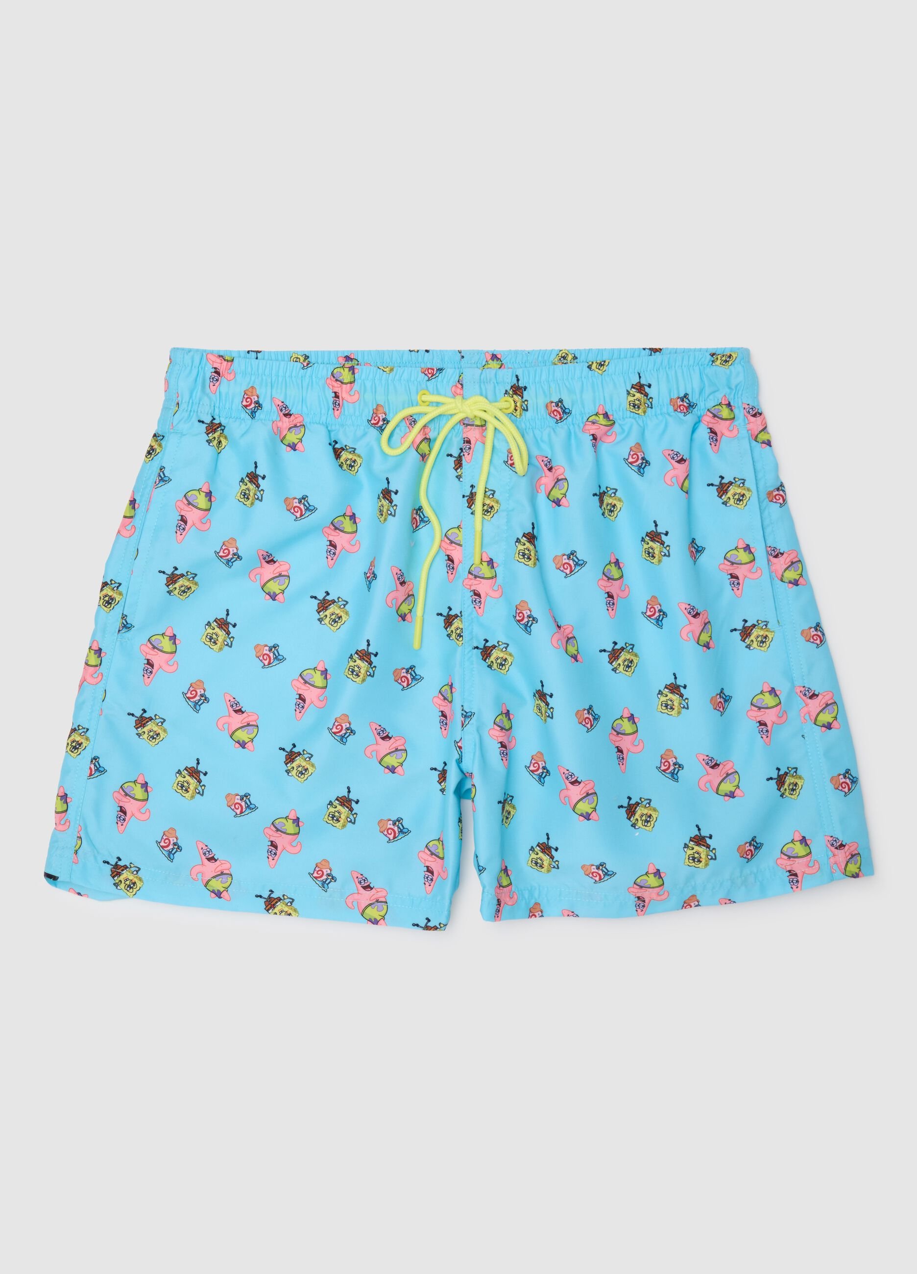 Men's Shorts in Multicolour Fabric