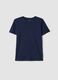Boys&rsquo; blue pure cotton regular fit T-shirt_3