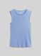 Ribbed cotton-blend top_3