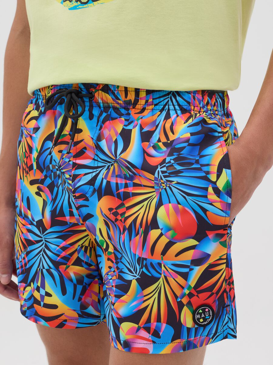 Multicolour Maui Swim Boxers_3