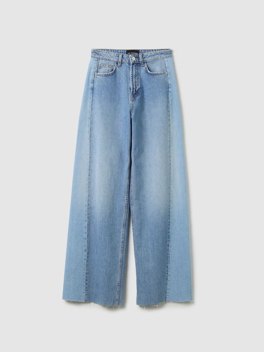 Wide jeans in cotton_4