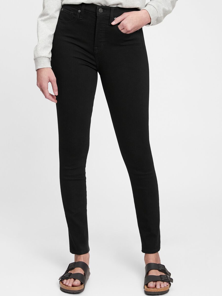 Jeans skinny fit a vita alta_0
