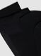 2-pack of black invisible liner socks in stretch fabric_2