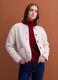 Giacca bianca girocollo regular fit in jersey knit_2