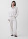 Wide-leg linen-cotton blend trousers_0