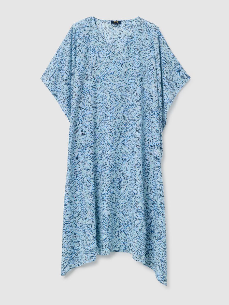 Women's Long Multicolour Blend Kaftan_4
