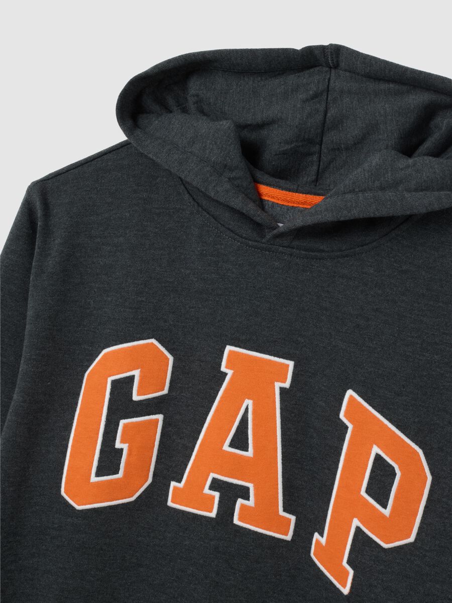 Hoodie with embroidered logo_3